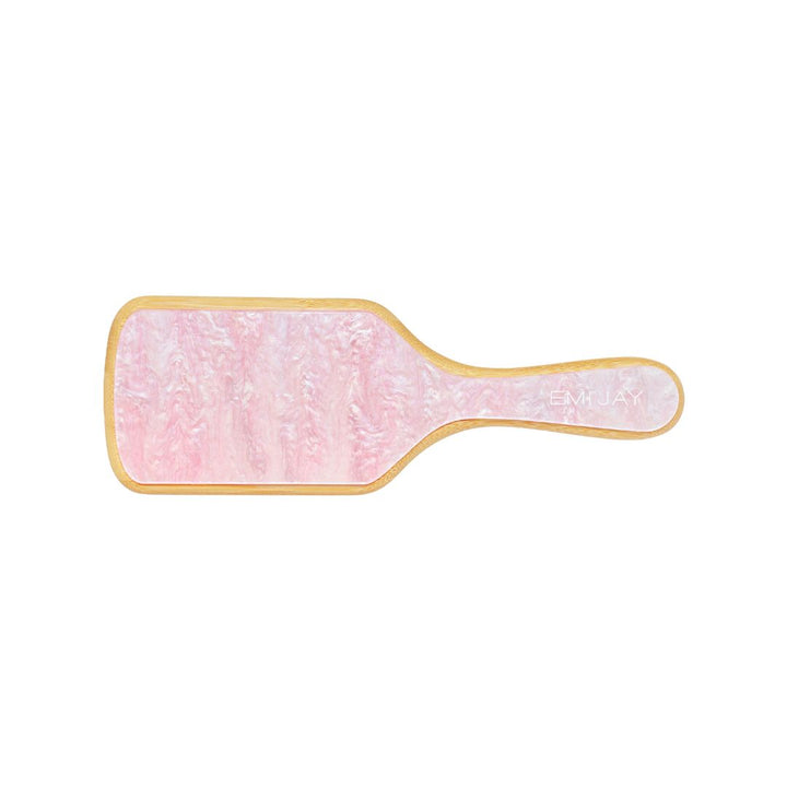 Emi Jay Bamboo Paddle Brush in Pink Sugar