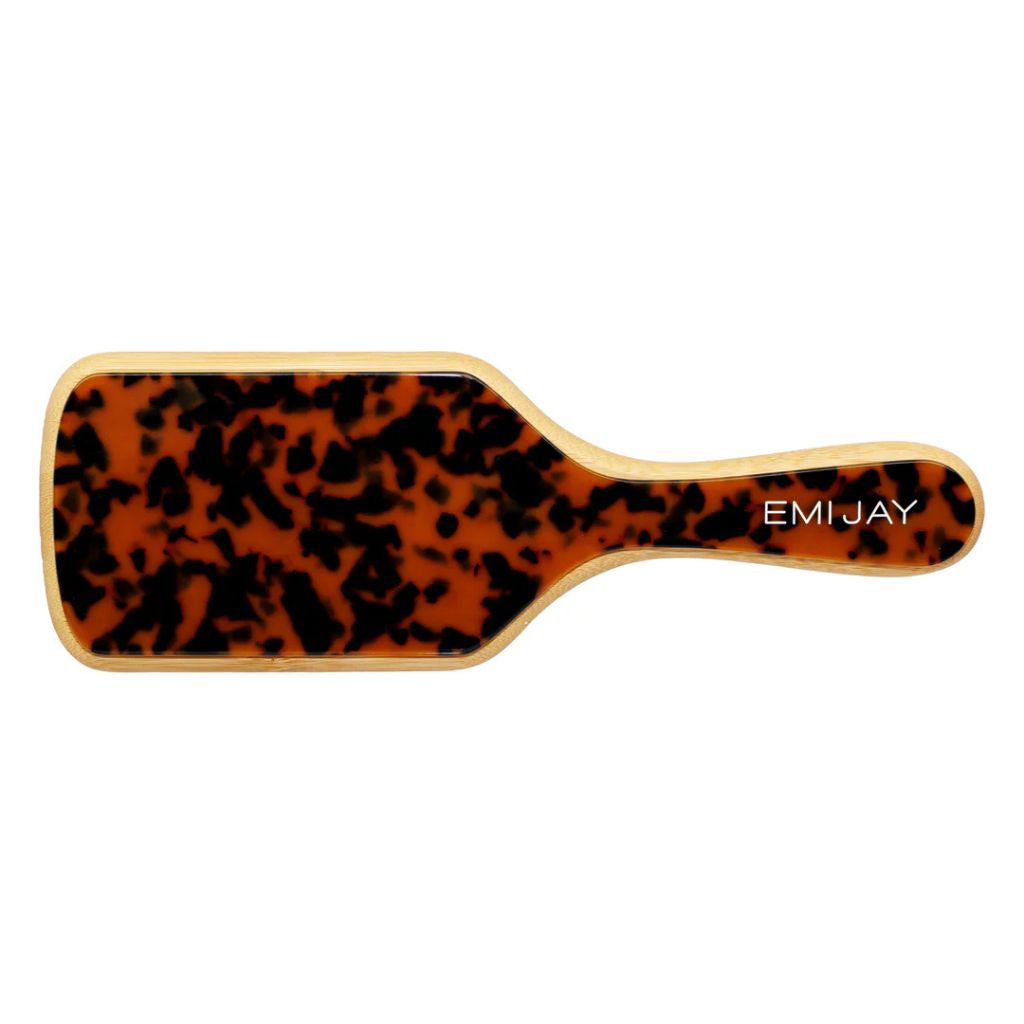 Emi Jay Bamboo Paddle Brush in Tortoise
