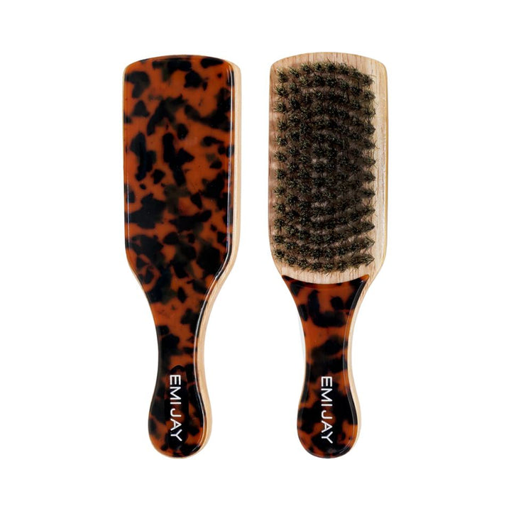 Emi Jay Mini Boar Bristle Brush in Tortoise