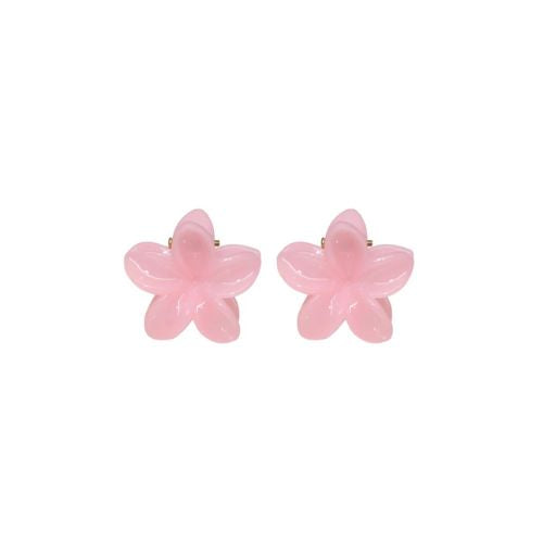 Emi Jay Super Baby Bloom Clip Set in Jelly Peach