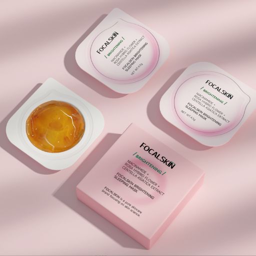 FOCALSKIN Brightening Overnight Mask with Real Rose Petals
