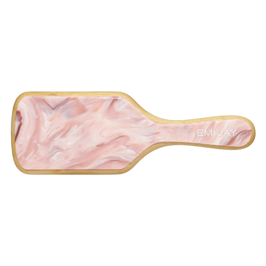 Emi Jay Bamboo Paddle Brush in Pink Chantilly