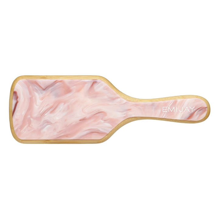 Emi Jay Bamboo Paddle Brush in Pink Chantilly