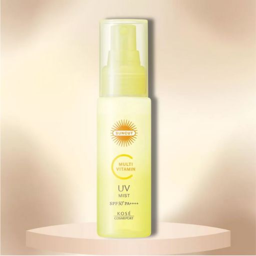 Kose Suncut Multi Vitamin UV Mist SPF 50+ PA++++ for Face and Scalp