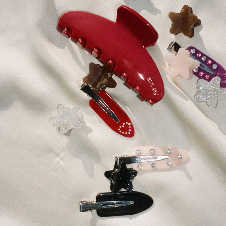 Emi Jay Popstar Clips in Crème Brûlée