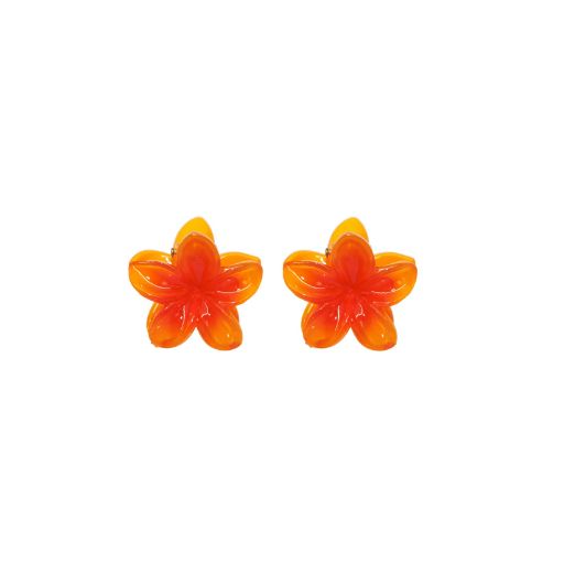 Emi Jay Super Baby Bloom Clip Set in Mango