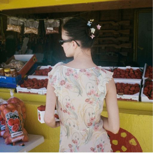 Emi Jay Super Baby Bloom Clip Set in Jelly Cloud