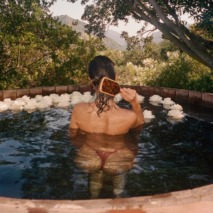 Emi Jay Bamboo Paddle Brush in Tortoise