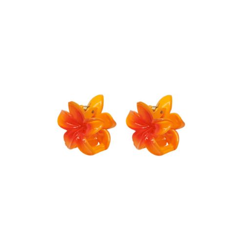 Emi Jay Super Baby Bloom Clip Set in Mango