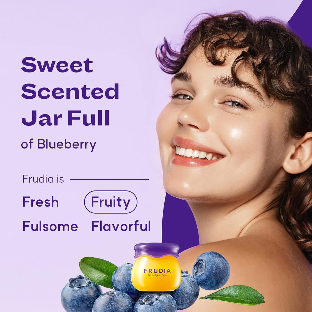 FRUDIA - Blueberry Hydrating Honey Lip Balm