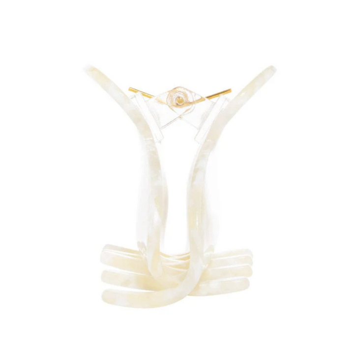 France Luxe Couture Jaw in Pavlova White