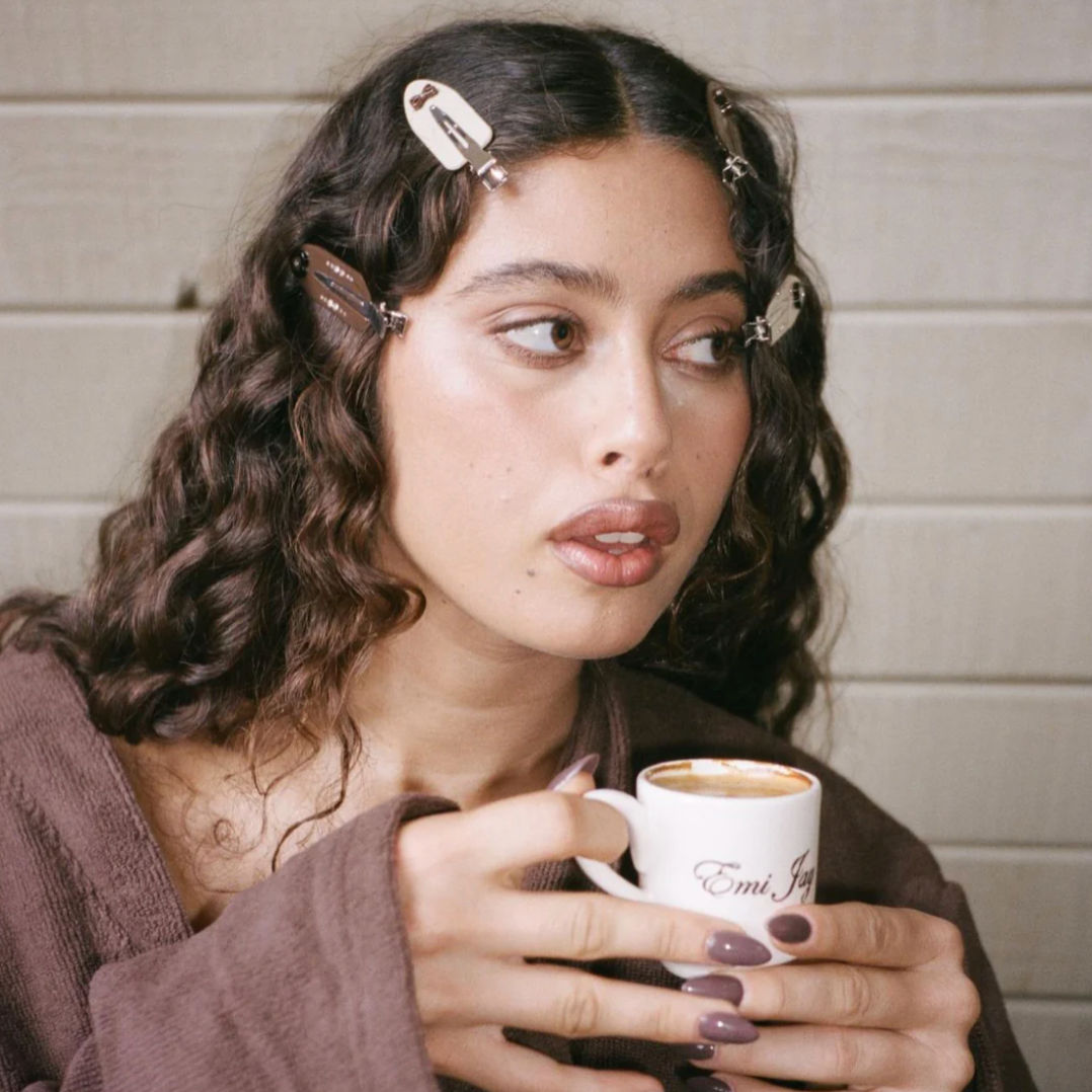 Emi Jay Popstar Clips in Hazelnut Hug