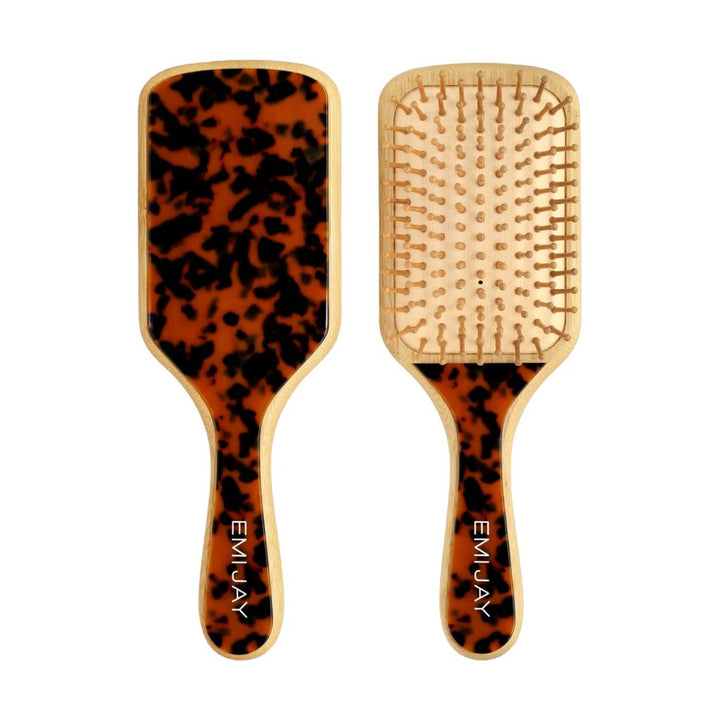 Emi Jay Bamboo Paddle Brush in Tortoise