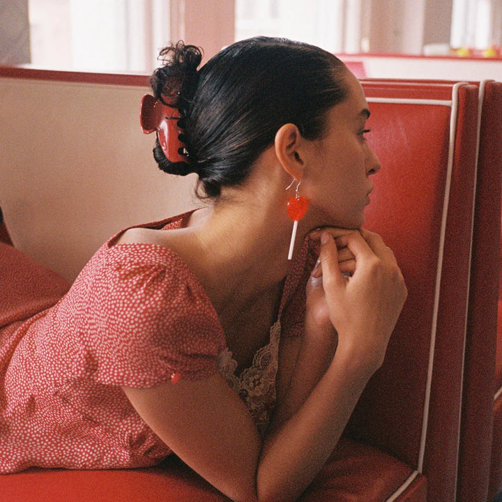 Emi Jay Big Effing Clip in Cherry Kiss