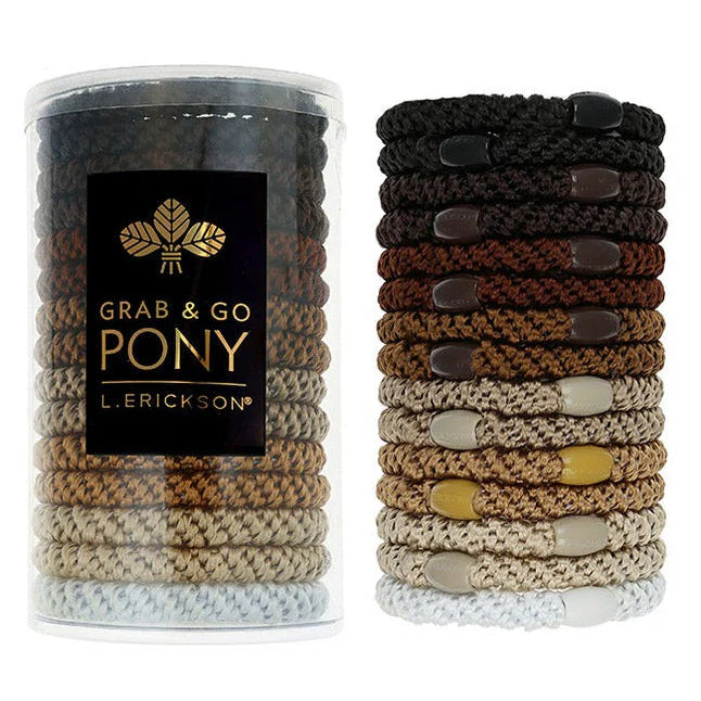 L. Erickson Grab & Go Pony Tube in Camelback