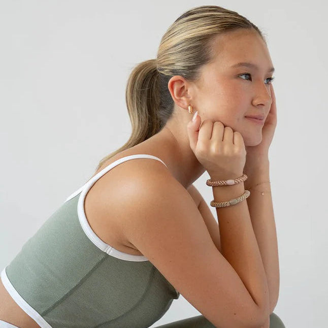 L. Erickson Grab & Go Pony Tube in Toasted