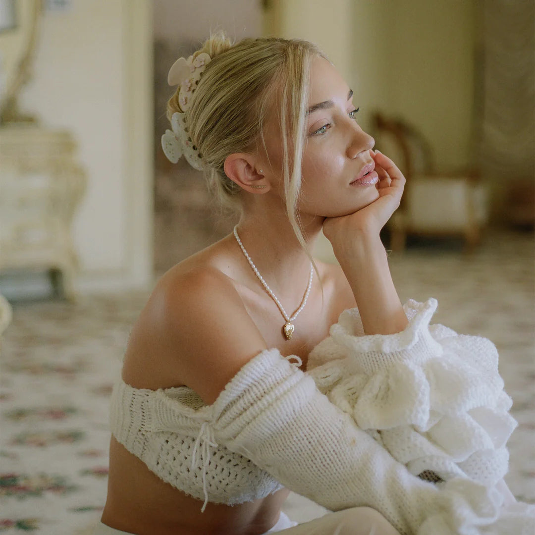 Emi Jay Sweetheart Clip in Pink Angel Food