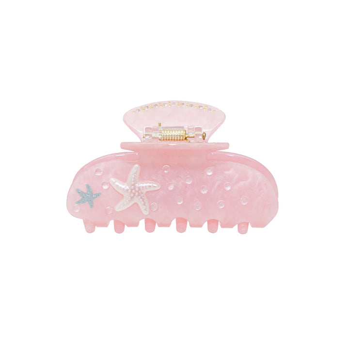 Emi Jay Sweetheart Claw Clip in Pink Water Fairy