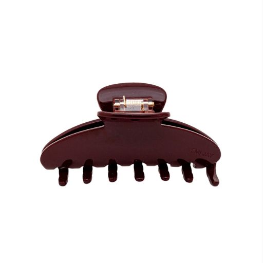 Emi Jay Big Effing Clip in Bordeaux