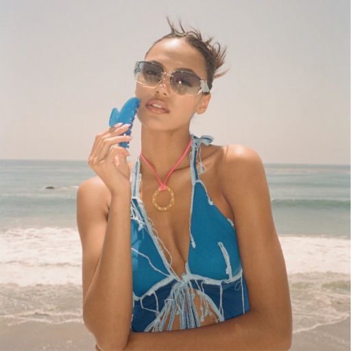 Emi Jay Big Effing Clip in Blue Crush