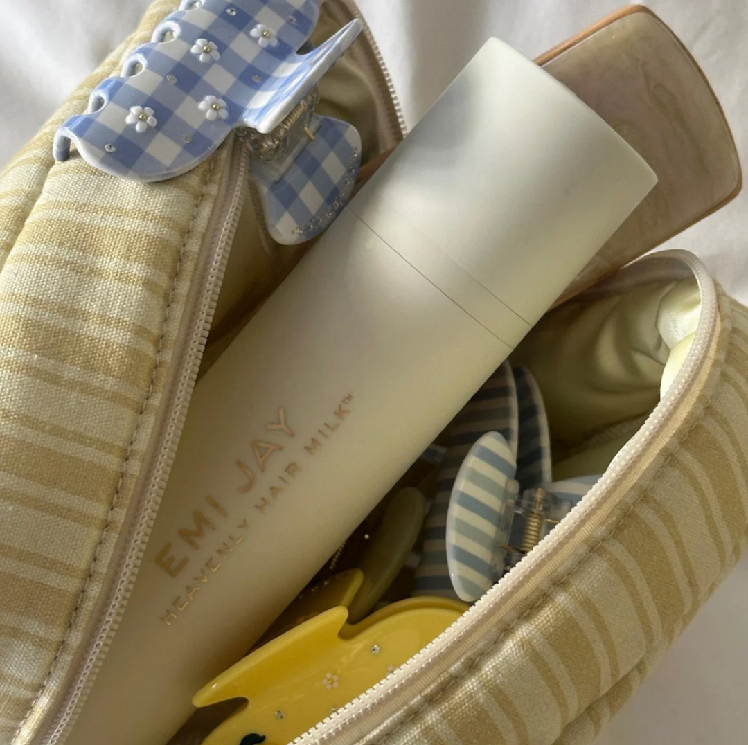 Emi Jay Linen Pouch in Out of Office