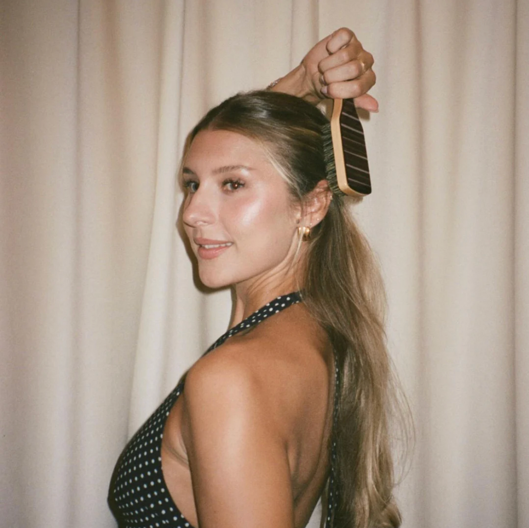 Emi Jay Mini Boar Bristle Brush in Nightcap