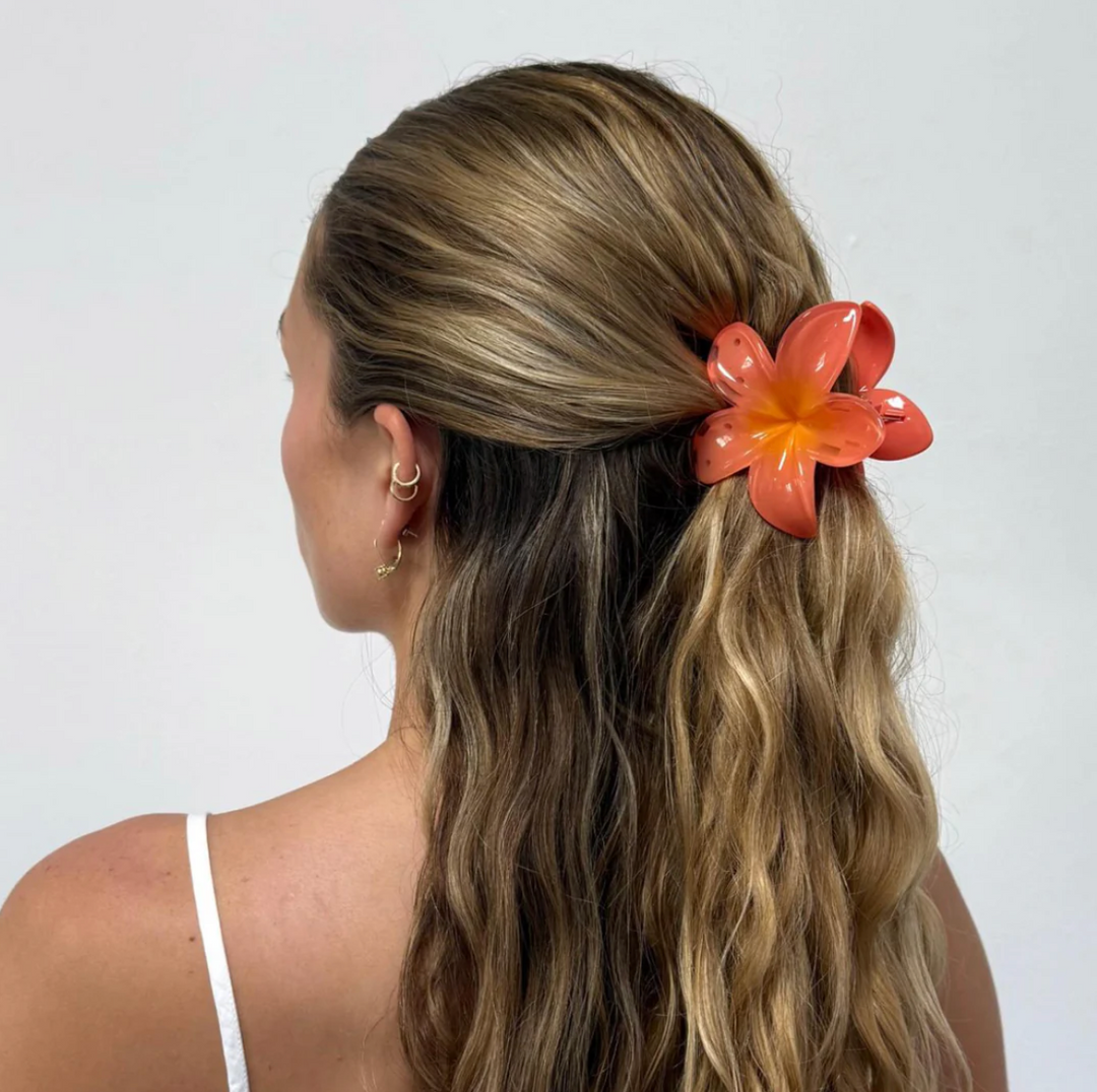 Emi Jay Super Bloom Clip in Peach Spritz