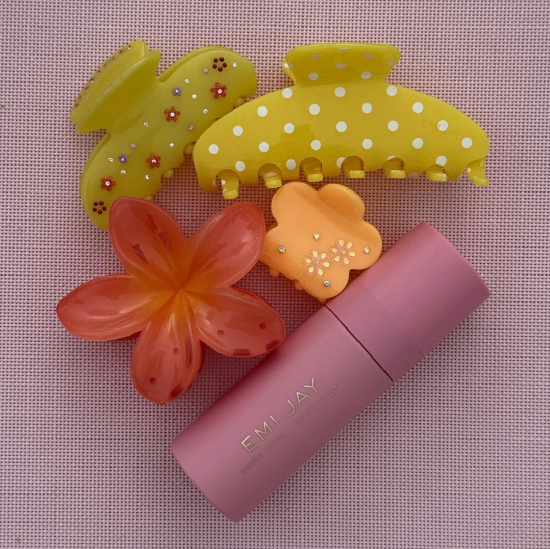 Emi Jay Super Bloom Clip in Peach Spritz