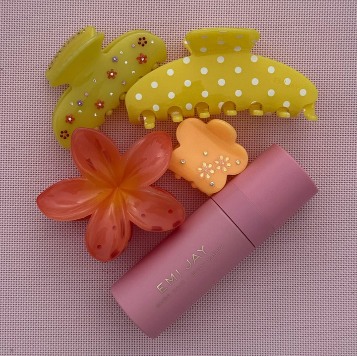 Emi Jay Super Bloom Clip in Peach Spritz
