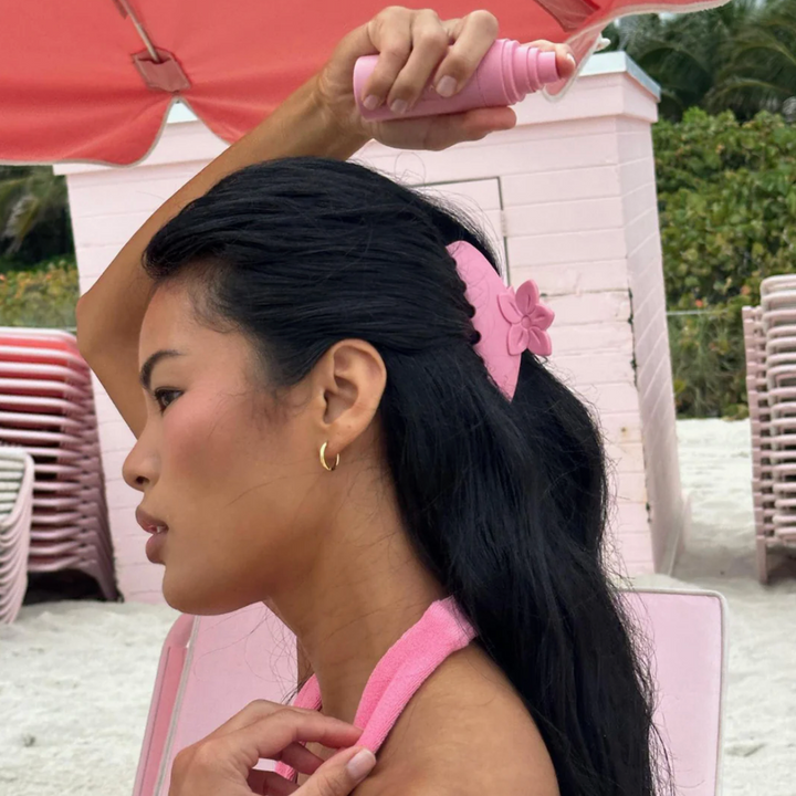 Emi Jay Big Effing Clip in Lychee Hibiscus