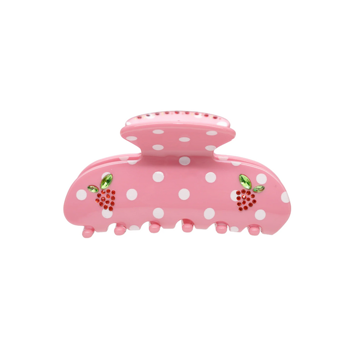 Emi Jay Sweetheart Clip in Lychee Berry Dot