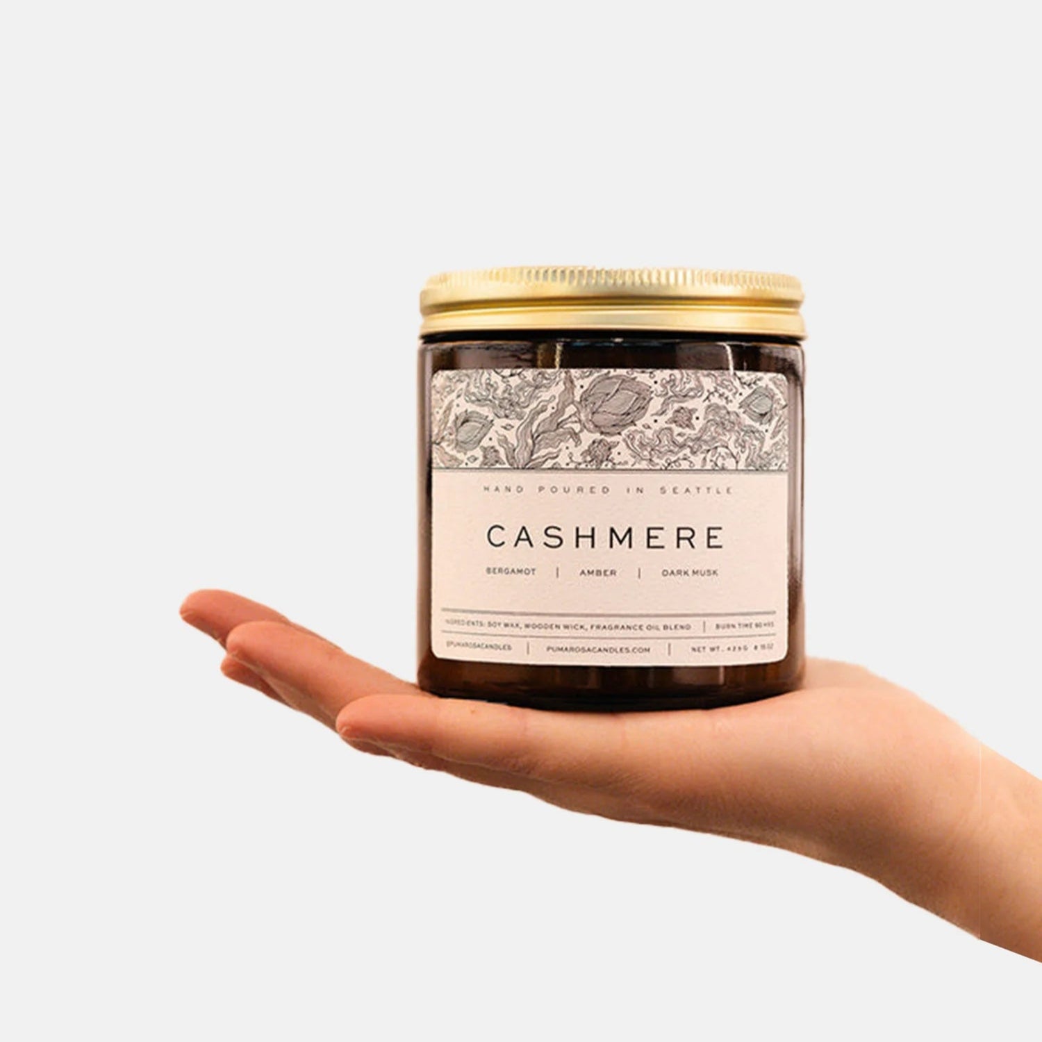 Pumarosa Cashmere Luxury Candle